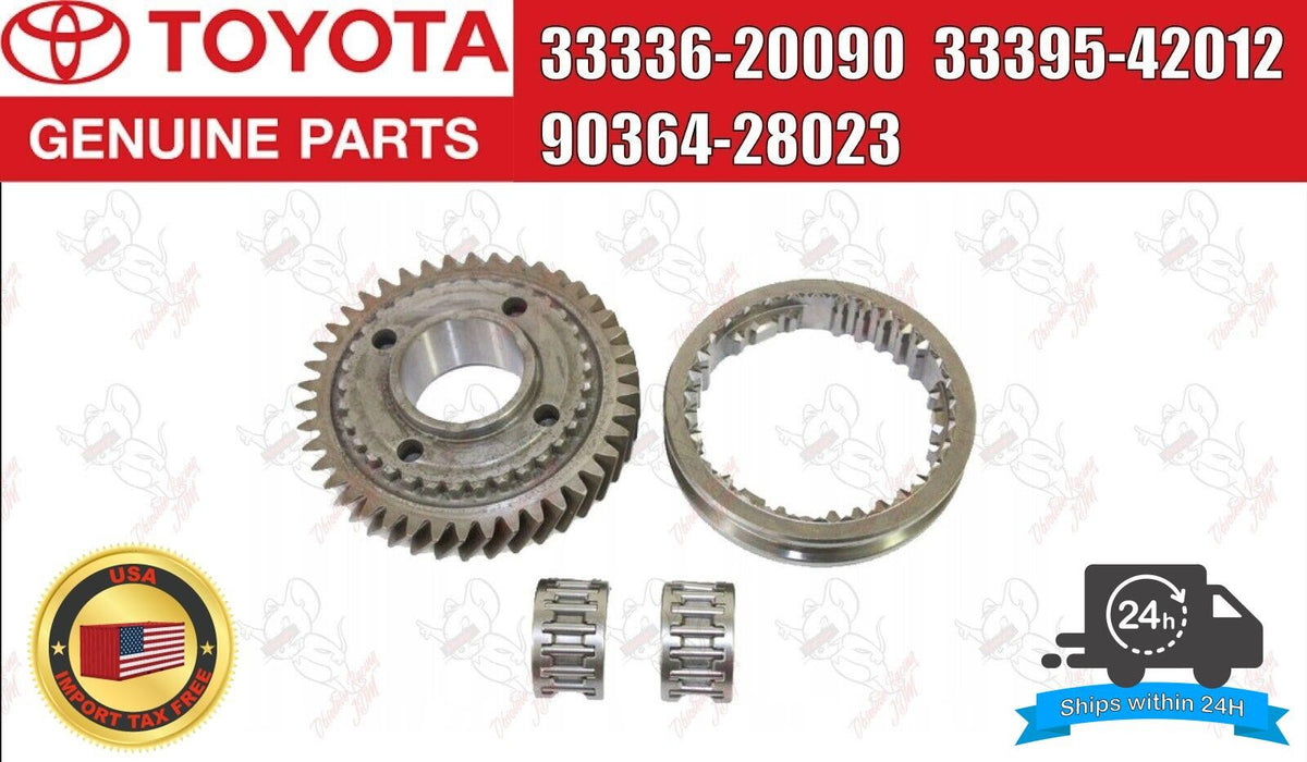 Toyota OEM 5TH Gear Repair KIT, GEAR & SLEEVE & BEARING Set For Avensis Corolla 1
