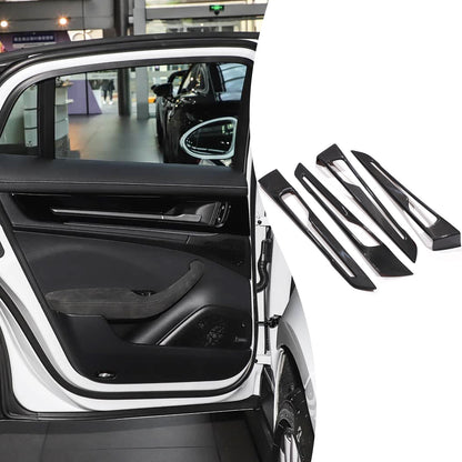 Real Carbon Fiber Interior Inner Door Panel Trim For Porsche Panamera 976 2024+ 10