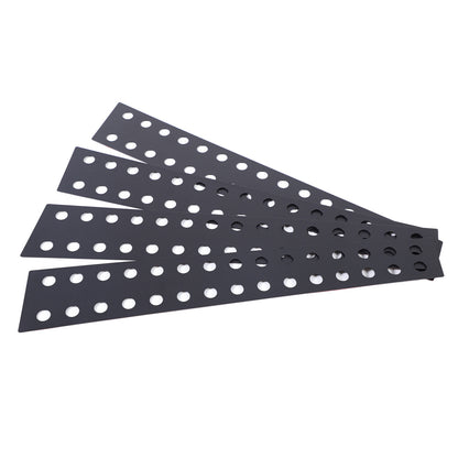 Black Alloy Window Center Pillar Trim Panel For Toyota Land Cruiser LC250 24+ 6