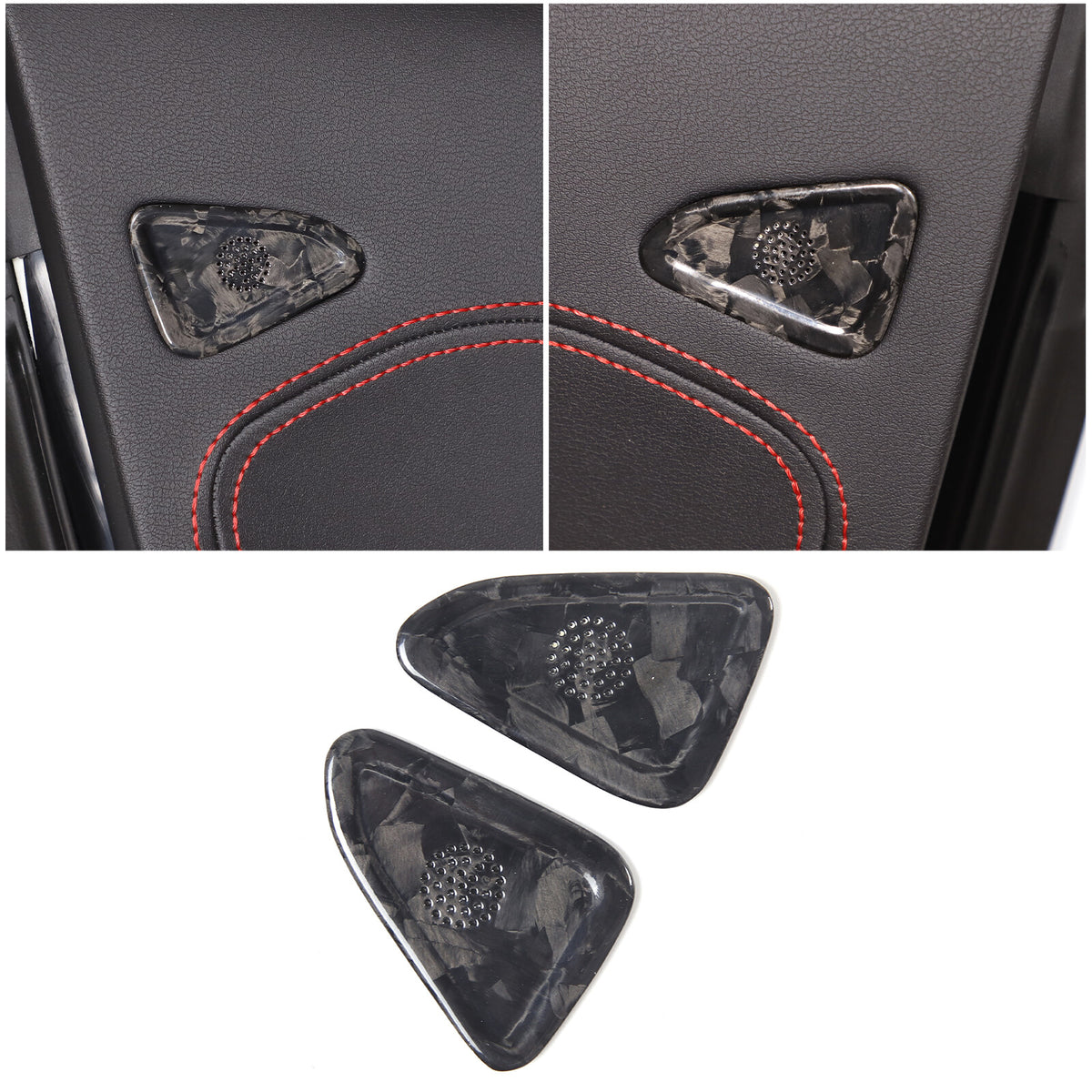 Forged Real Carbon Fiber Full Interior Set Cover Trim Kit For Corvette C8 20-25 - Variants 36-40 13