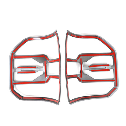 Matte Black Rear Taillight Trim Cover Bezel For Ford Maverick 2022-2024 US 6