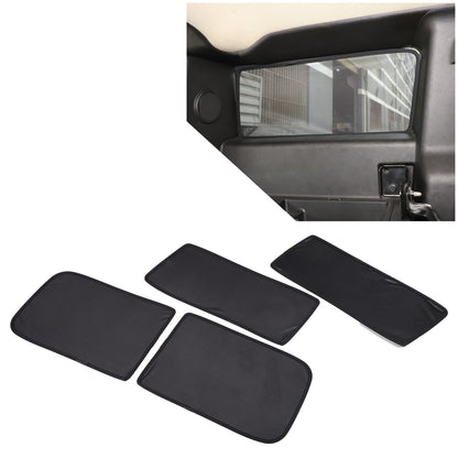 Black Rear Tailgate Window Mesh Screen Sun Shade Cover For Hummer H2 2003-2009 19