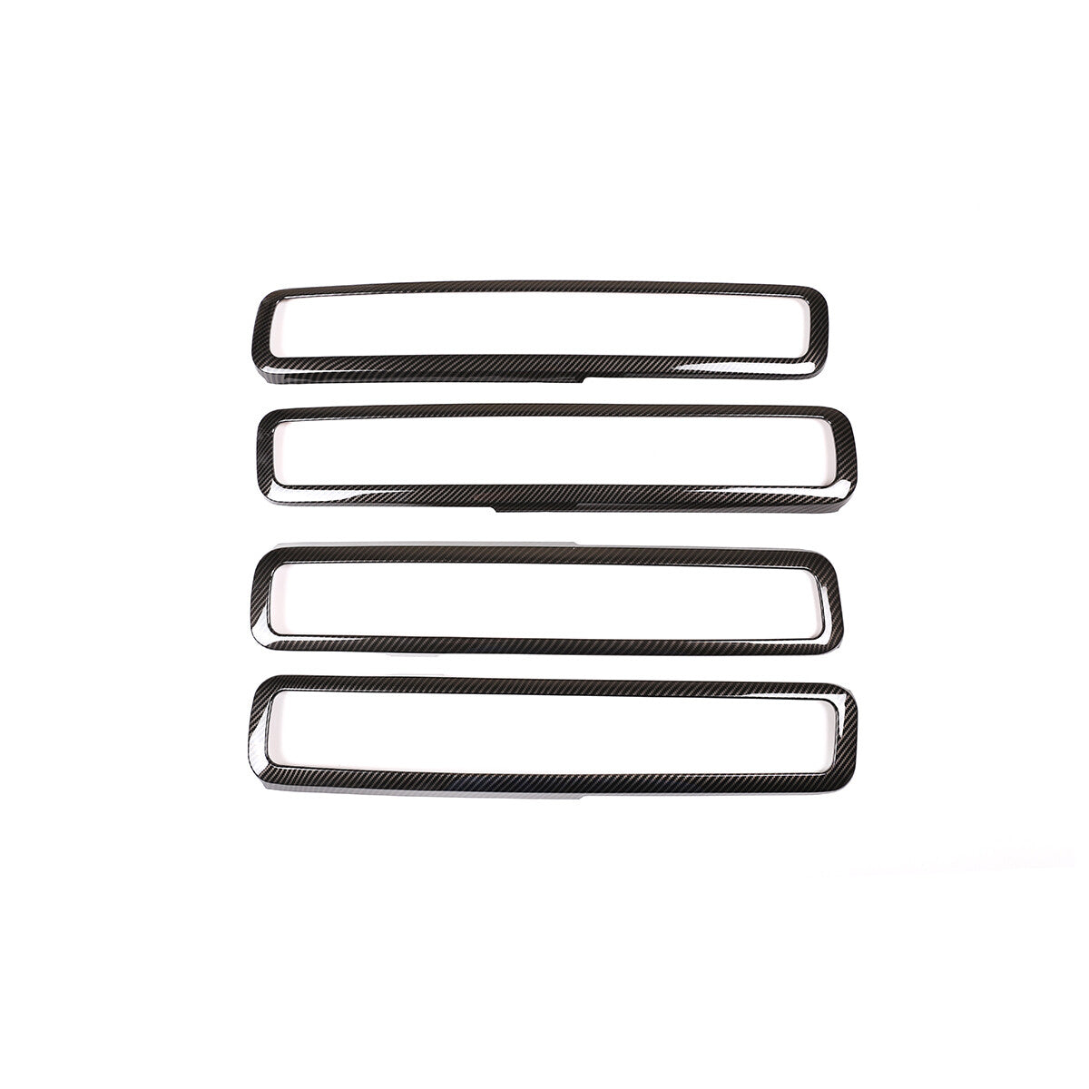 For 19-2021 Mercedes Benz G Class ABS Carbon Fiber Door Handle Frame Trim Cover 10