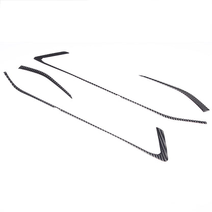 Real Carbon Fiber Interior Inner Door Strip Trim Cover For Corvette C8 2020-2026 11