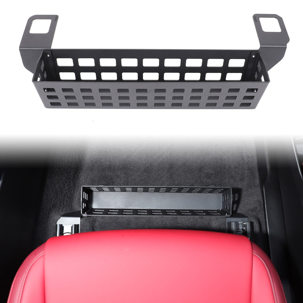 Alloy Under-Seat Storage Basket Box Tray For BMW X3 G45 2025+ 3
