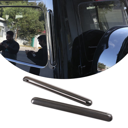 Real CARBON Fiber C Pillar Air Vent Trim Cover For Benz G class W463 G500 G63 2