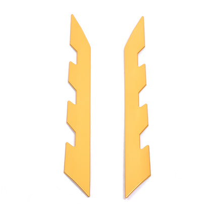 Yellow Alloy Engine Bay Panel Rear Crossmember Cover Set For CORVETTE C8 2020+ 23