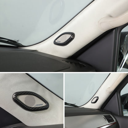 ABS Carbon Fiber Interior Decor Trim Cover For Cadillac Escalade 2007-14 35