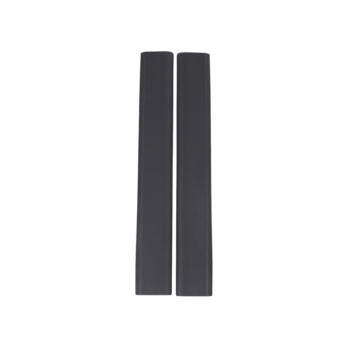 Matte Carbon Fiber Interior Door Sill Plate Guard Cover For Tesla Model S 2023+ 5