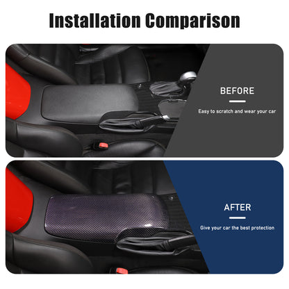 Real Carbon Fiber Center Console Armrest Box Cover Trim For Corvette C6 2005-13 10