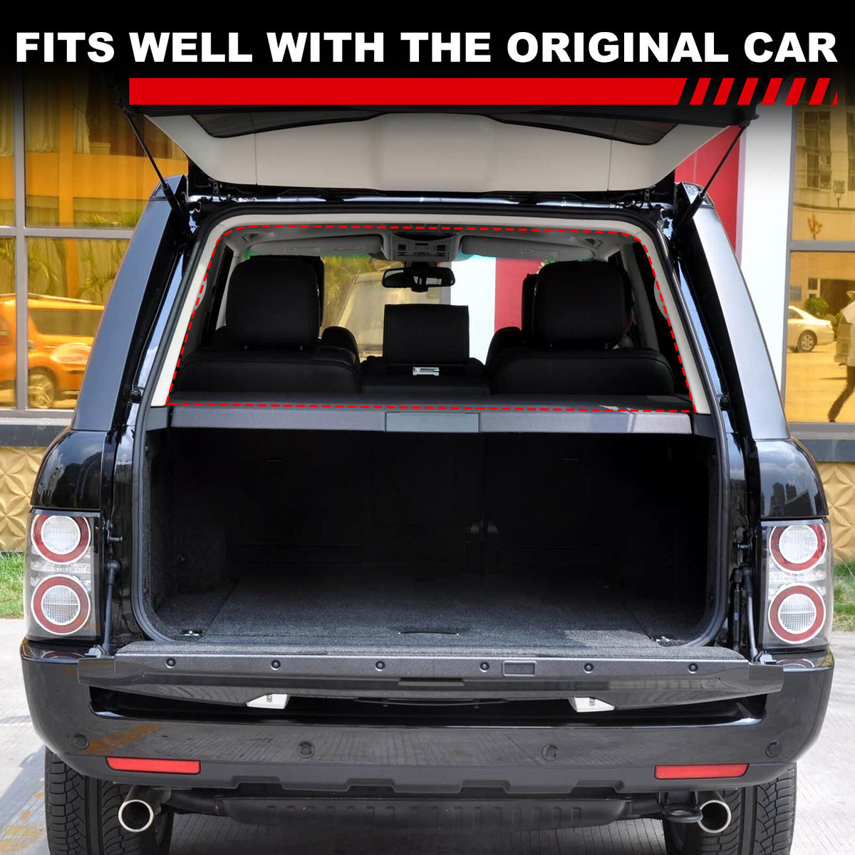Trunk Safety Isolation Protection Net Trim For LR Range Rover Vogue L322 2003-12 14