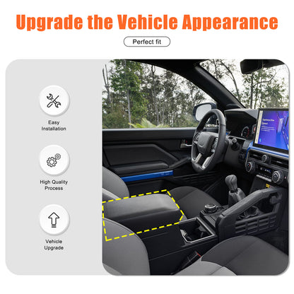 ABS Carbon Fiber Interior Full Set Panel Cover Trim Kit for Toyota Tacoma 24-26 - Styles 11-15 23