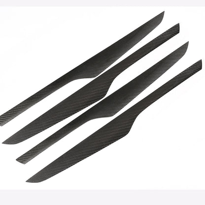 17PCS Real Dry Carbon Fiber Interior Trim Decor Cover For BMW X5 F15 2014-2018 69