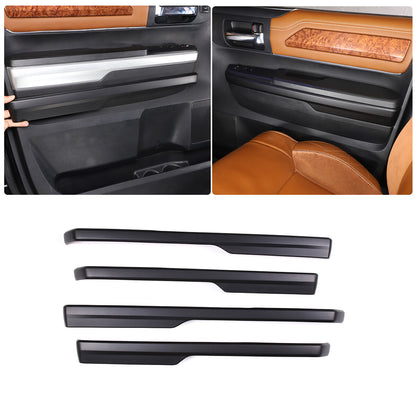 Matte Black Full Interior Center Console Trim Cover Set For Toyota Tundra 14-21 12