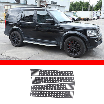 US Flag Alloy Window Center Pillar Trim For Land Rover Discovery 3/4 04-16 US 20