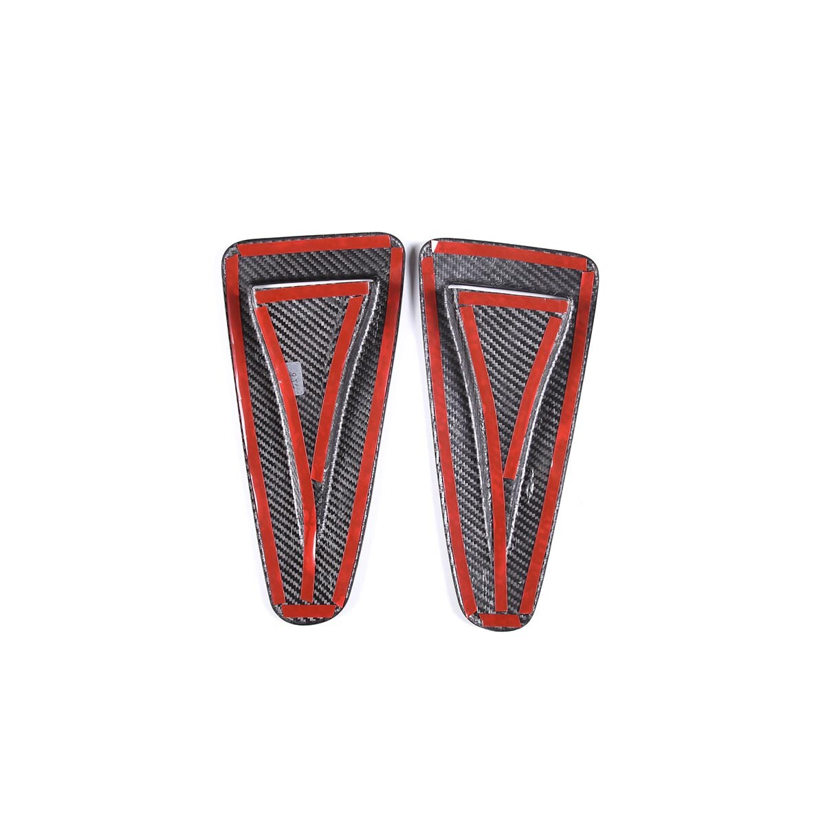 Forged Carbon Car Hood Air Outlet Frame Cover Trim For Nissan GTR R35 2008-2016 8