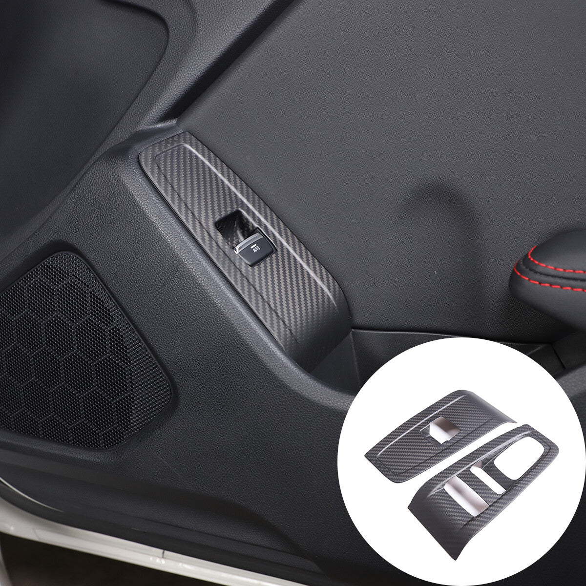 Matte Real Carbon Fiber Interior Center Trim Set For GR86/Subaru BRZ 2022+ 20