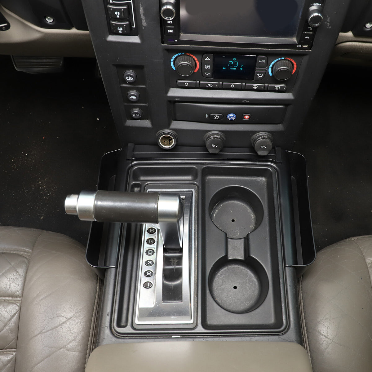 Dash Center Console Storage Box Tray Side Organizer Set For Hummer H2 2003-07 US 3