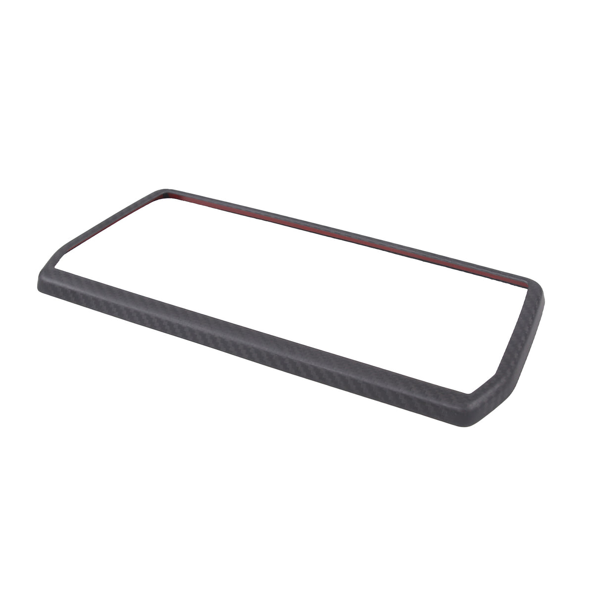Matte Real Carbon Fiber Touch Display Navigation Screen Cover For Toyota Supra 15