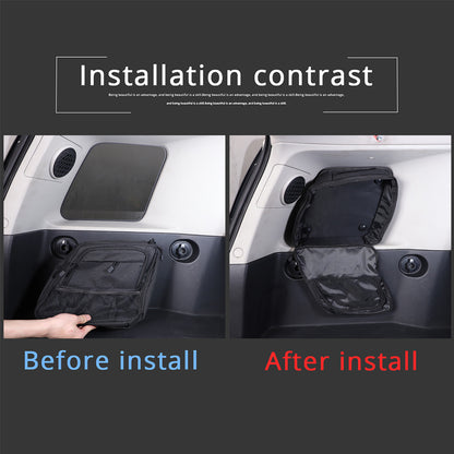 Trunk Left Window Storage Bag For Toyota FJ Cruiser 2007-2021 13