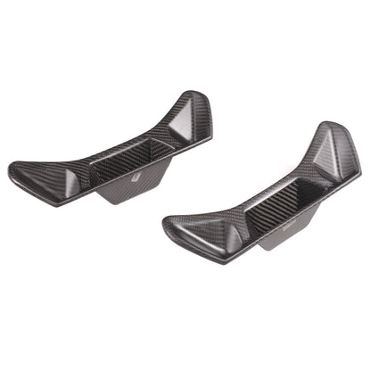 Matte Real Carbon Fiber Seat Back Trim Cover For Toyota Supra A90 2019+ 6