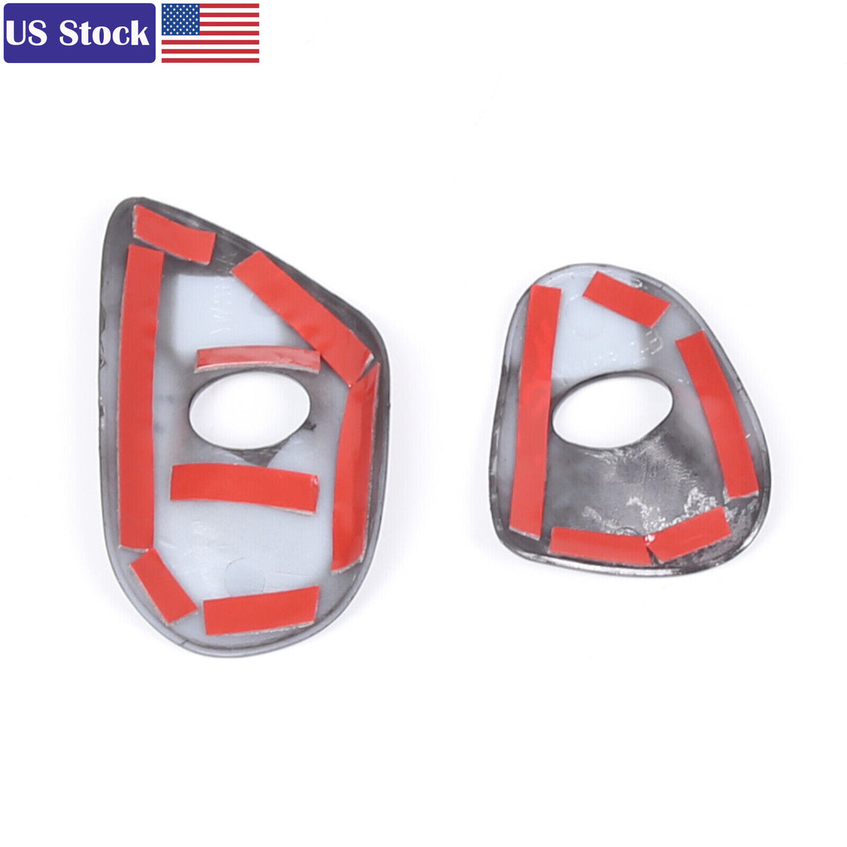 Carbon Fiber ABS Door Window Lift Button Trim Frame Set For Corvette C6 05-13 US 17