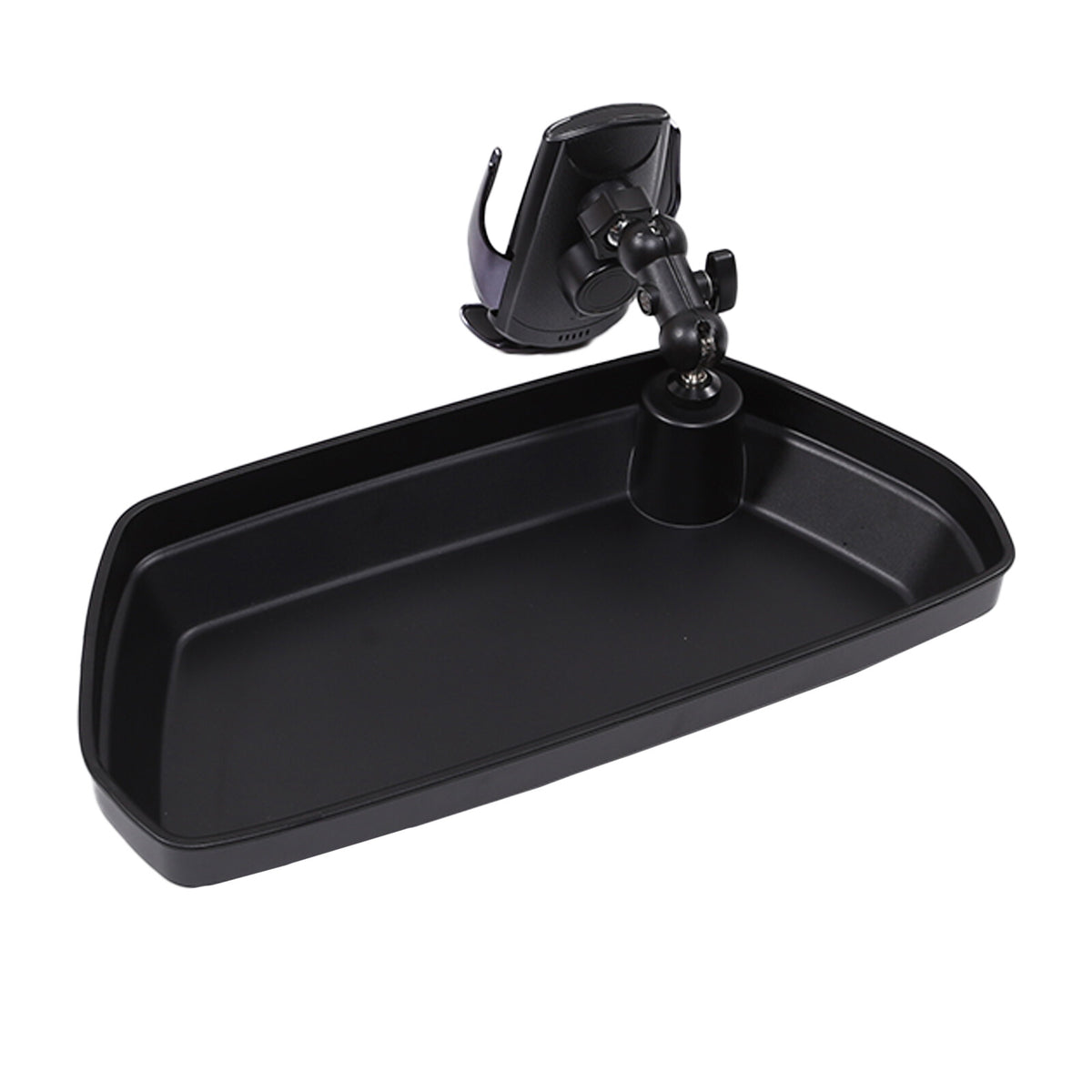 Wireless Dashboard Storage Tray Box Phone Holder For Nissan Frontier D41 2022-24 3