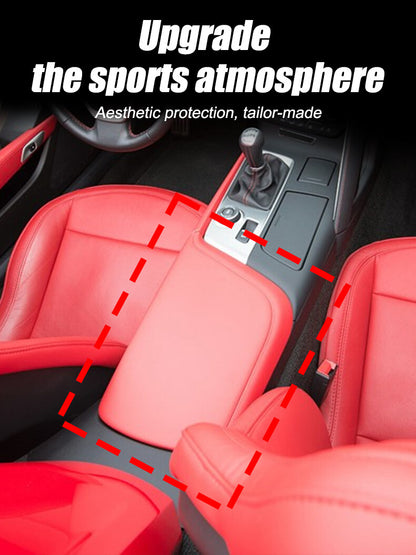 Honeycomb Carbon Fiber Center Console Armrest Box Cover For Corvette C7 2014-19 12