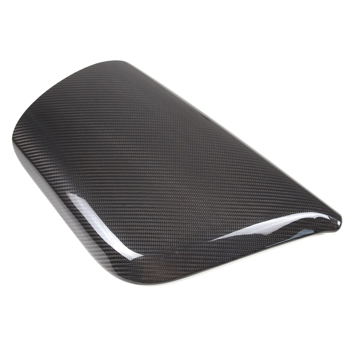 Real Carbon fiber Center Console Armrest Box Cover Trim For Corvette C7 2014-19 7