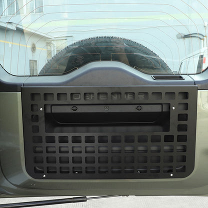 Rear Door Tailgate Table Storage Shelf Molle Panel For LR Defender L316 20+ 6