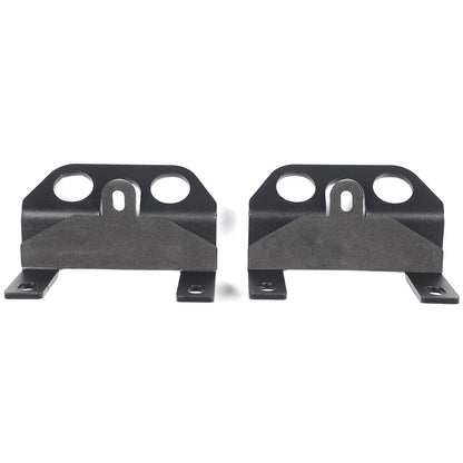 Black Carbon Steel Tailgate Anchor Trim For Nissan Frontier D41 2022+ 15