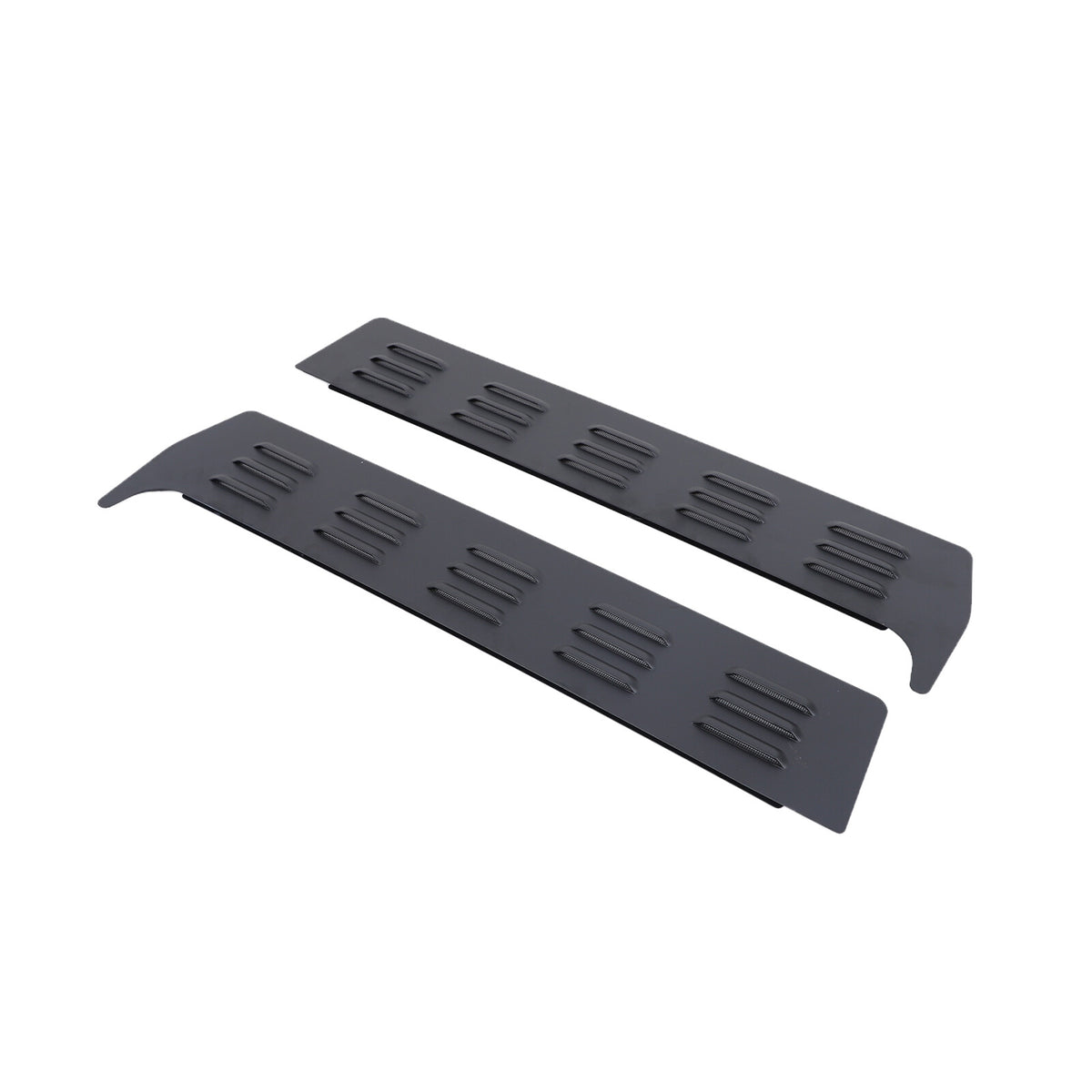 Black Rear Door Window Louver Air Vent Panel Trim Cover For Kia Soul 2009-2013 17