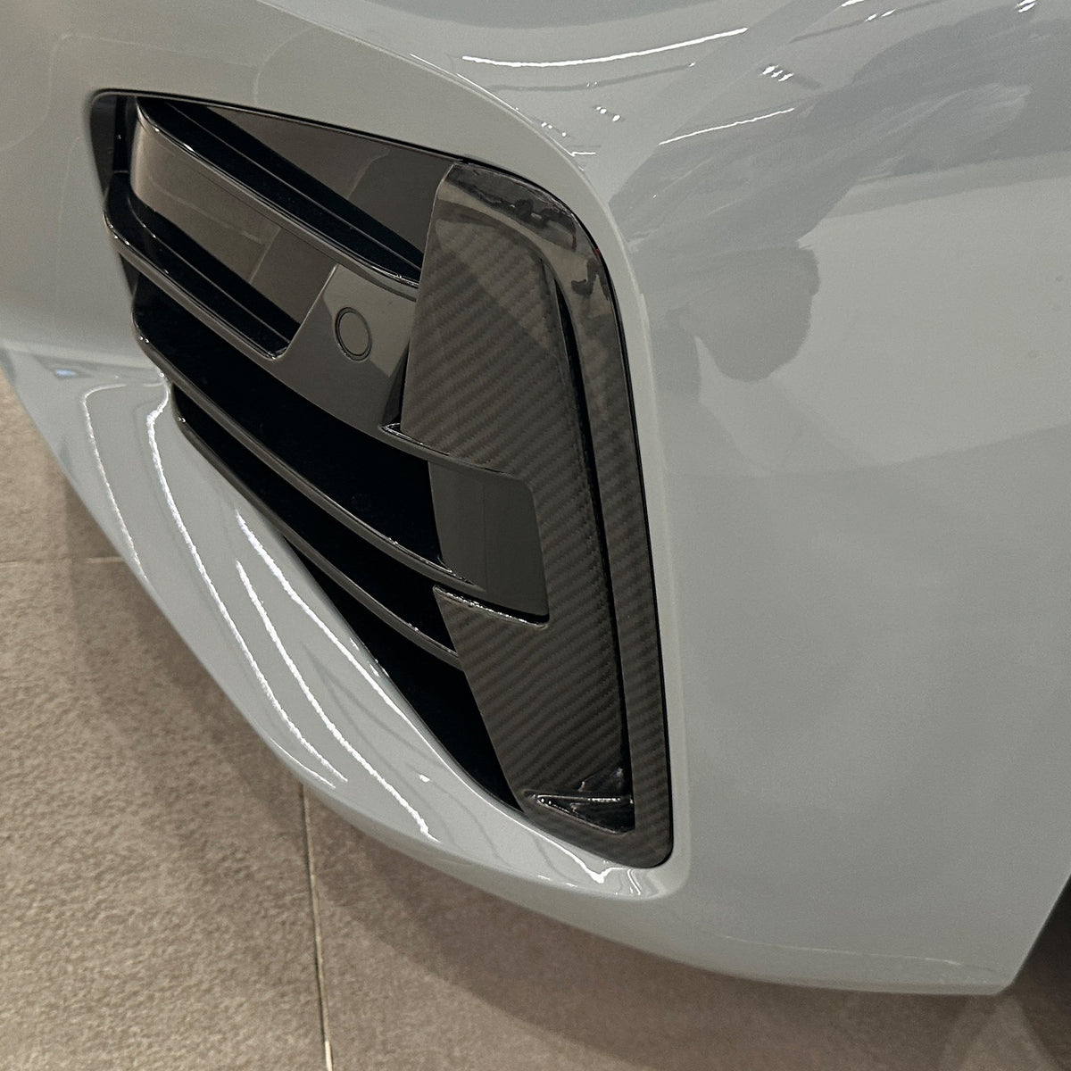 Real Carbon Fiber Front Fog Light Trim For BMW BMW 4 Series G22 Coupe 22+ US 16
