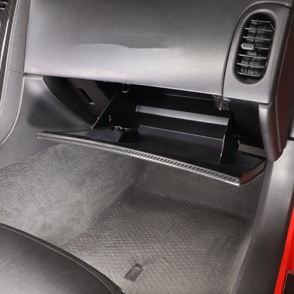 Real Carbon Fiber Co-pilot Storage Glove Box Covers For Corvette C6 2005-2013 14