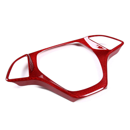 Red Real Carbon Fiber Interior Center Full Trim Set Kit For Corvette C7 2014-19 - Variants 11-13 18