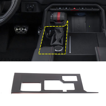 Matte Black ABS Interior Decoration Cover Trim Kit For Toyota Tundra 2022-26 US - Variants 16-20 28