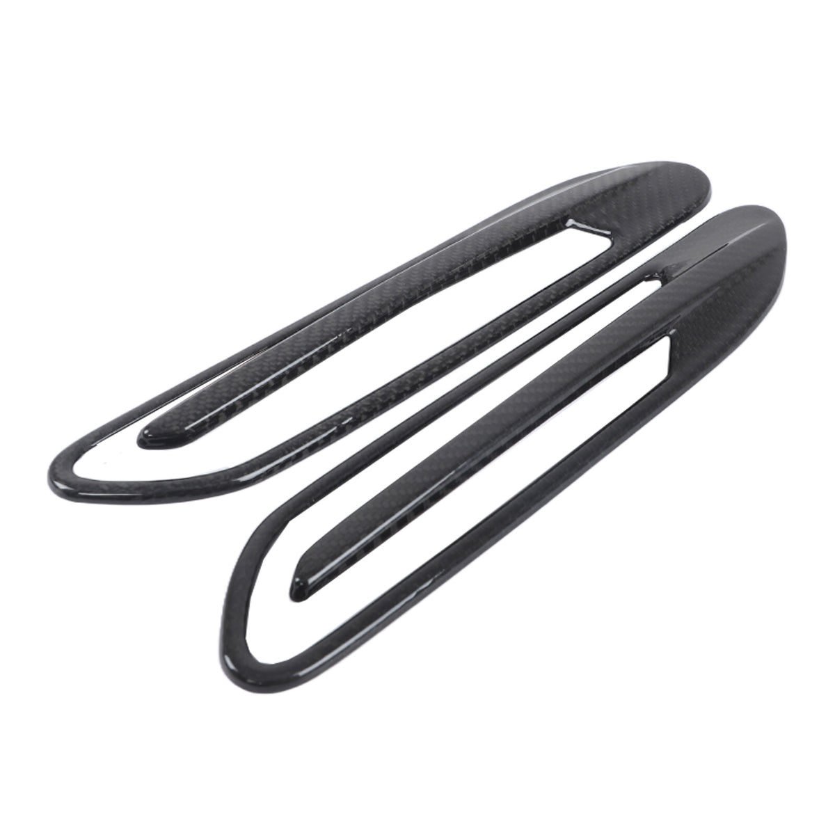 Real Carbon Fiber Side Fender Air Inlet Trim For Mercedes Benz AMG GT50/GT63 6