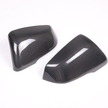 Real Carbon Fiber Wing Mirror Rearview Cover Trim For BMW X1 X2 2016-19 11