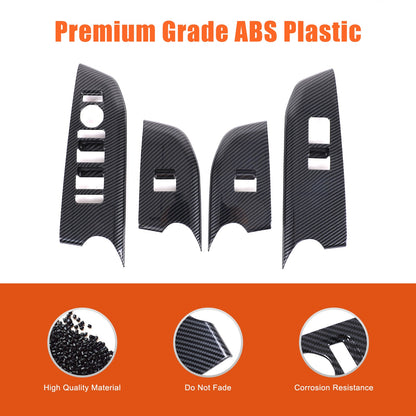 ABS Carbon fiber Interior Cover Trim Decor Accessories For Kia K4 2025+ 28