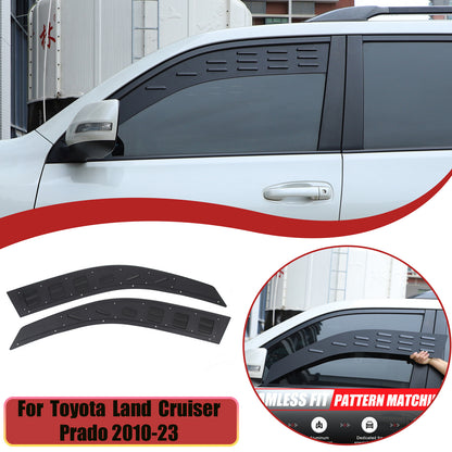 Rear Door Window Louver Air Vent Panel Trim For Toyota Land Cruiser Prado 10-23 1