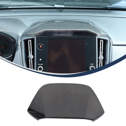 Real Carbon Fiber Center Dashboard Upper Cover Trim For Subaru WRX STI VB 22-24 3