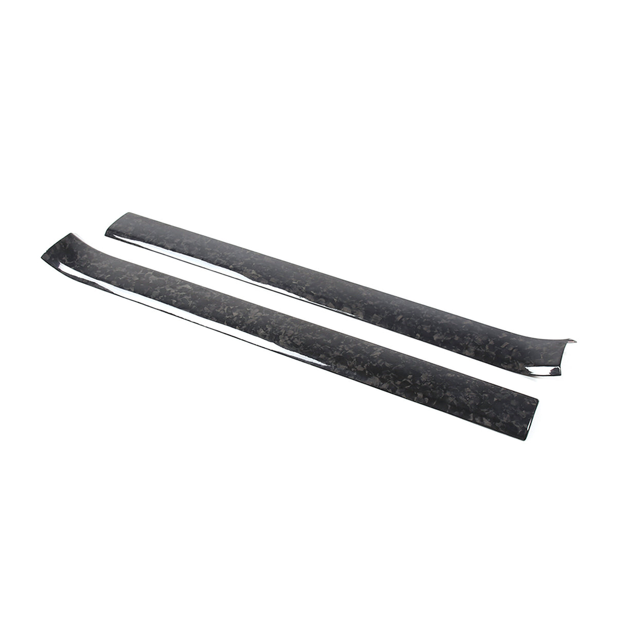 Forged Carbon Fiber Built In Scuff Door Sill Bar Plate For Corvette C6 2005-2013 8