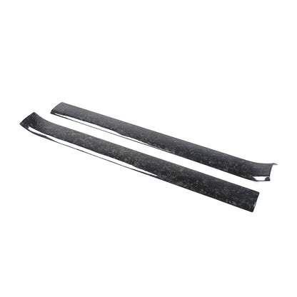 Forged Carbon Fiber Built In Scuff Door Sill Bar Plate For Corvette C6 2005-2013 8