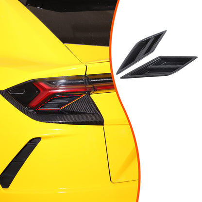 Real Carbon Fiber Rear Bumper Taillight Lower Trim For Lamborghini URUS 18-23 US 11