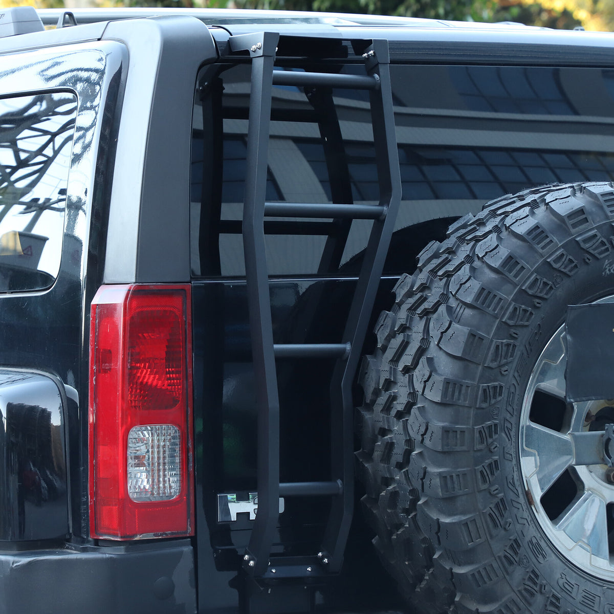 Back Rear Roof Ladder Tailgate Driver Side Rack Basket For Hummer H3 2005-09 US 12