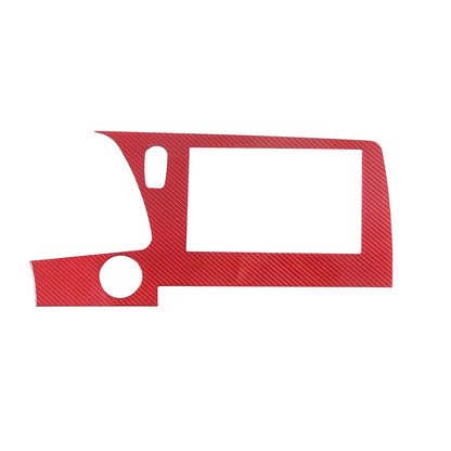 Red Real Carbon Fiber Full Interior Set Decor Trim Kit for Corvette C8 20-25 75