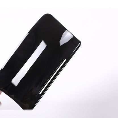 Black Center Console Panel Cover Trim For Benz C Class W205 GLC X253 2015-18 9