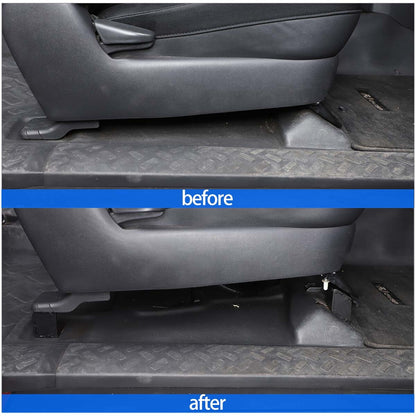 For Toyota FJ Cruiser 07-21 Front Seat Heightening Bracket Black Metal 2