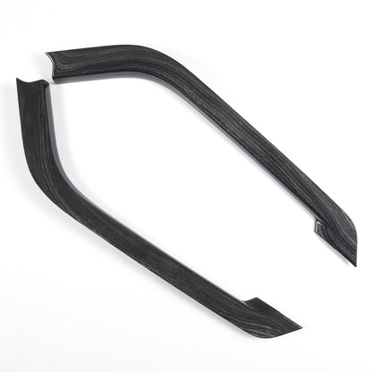 Black Grain Console Side Trim Strip Cover For Range Rover Sport 2014-2022 12