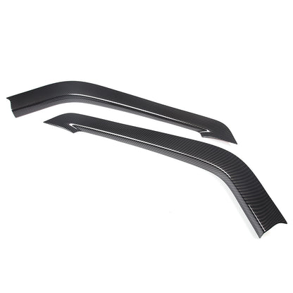 Carbon Fiber ABS Console Side Trim Strip For LR Range Rover Sport L494 18-22 12